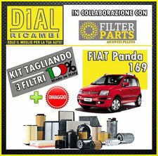 Kit Tagliando FILTRI 3Pz FIAT PANDA MY.2009 1.2 EURO 5 51 KW 70 HP  + OMAGGIO