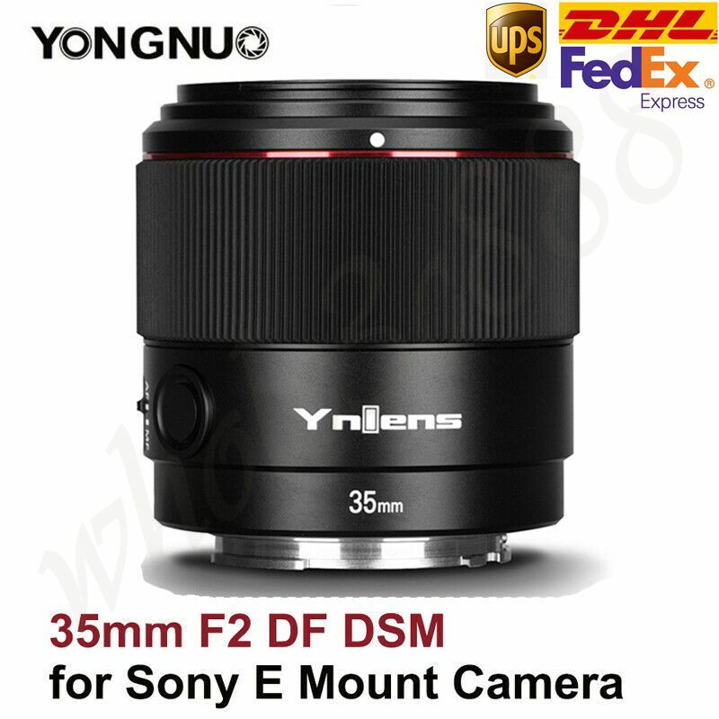 YONGNUO YN35mm F2S DF DSM Full Frame AF Lens For Sony E-Mount A7II 