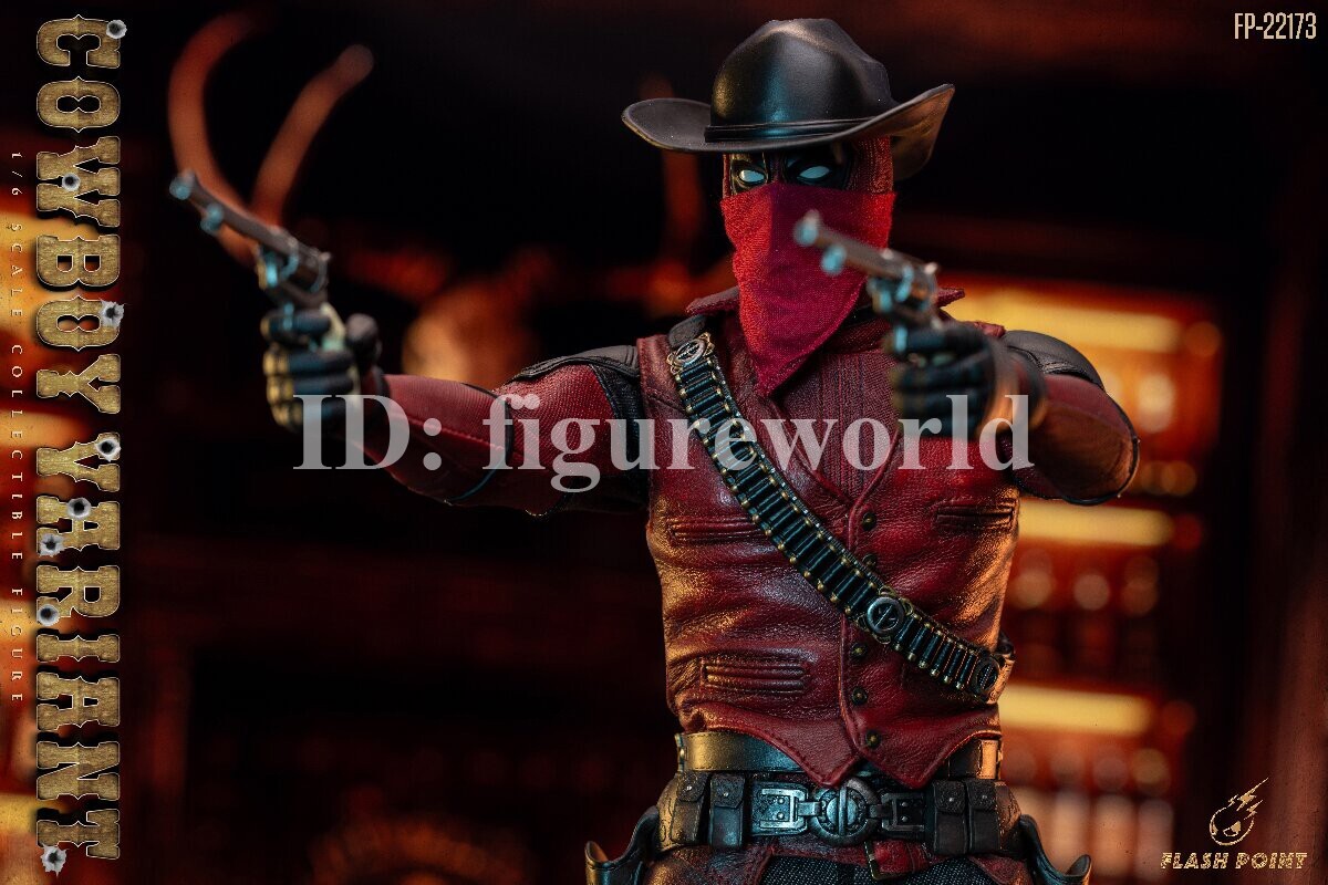 Flashpoint Studio FP-22173 1/6 Cowboy Deadpool Collectible Action