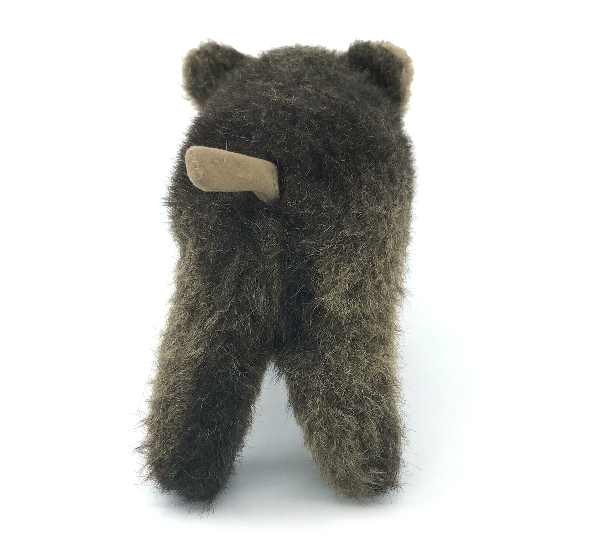 Steiff Wutzi Wild Boar 1977 Pig Knitted Fur Plush 20cm 8in ID