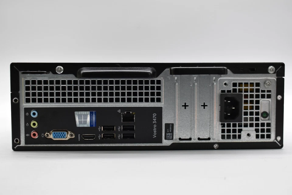 Dell VOSTRO 3470 SFF PC | i5-8400 2.8GHz | 8GB RAM | 1TB HDD + 256GB SSD Win10 - Image 3 of 4