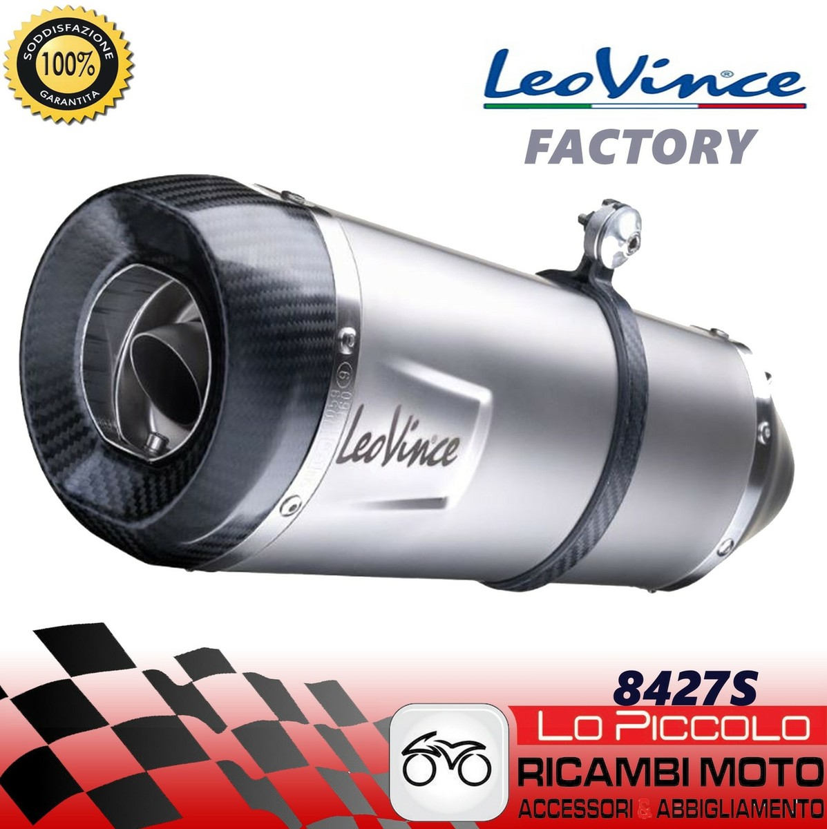 8427S Complete Exhaust Leovince Kawasaki ZX-10R Ninja 2011