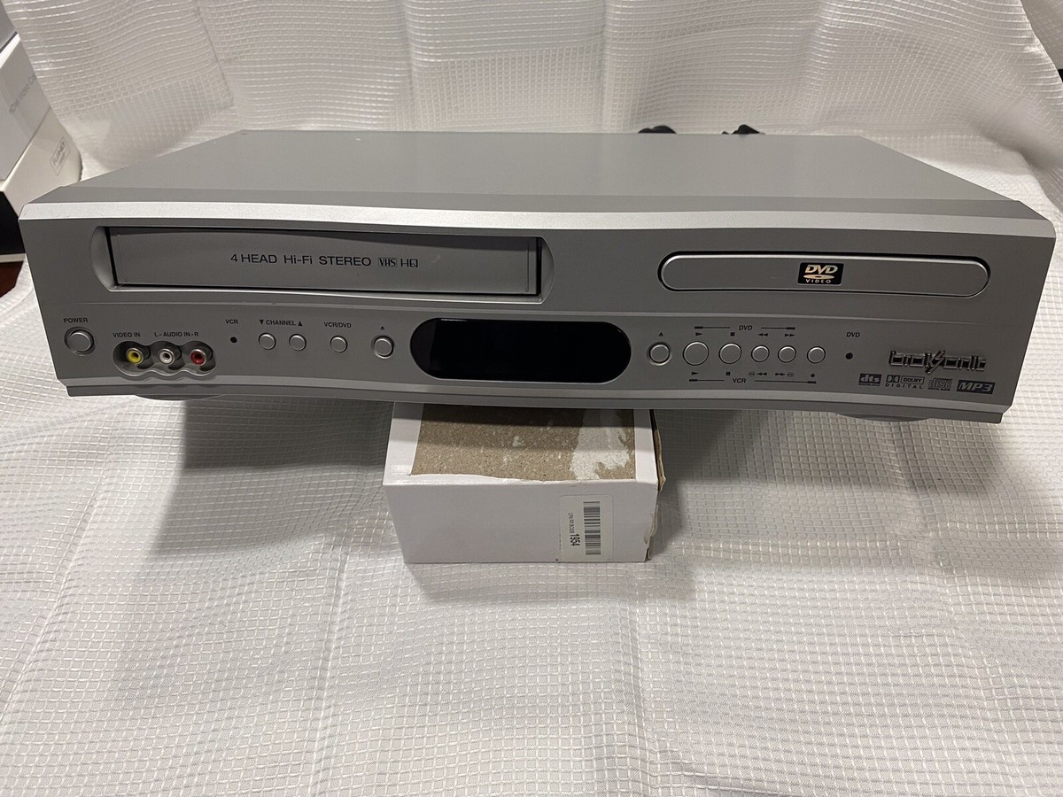 BrokSonic DVCR810 Series B VHS DVD Combo Player