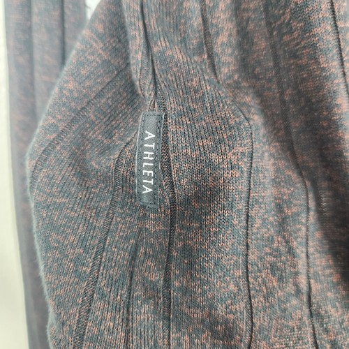 Athleta Harmony Pose Hoodie Pullover Sweater Dark Mahogany Heather Sz S Workout - Picture 14 of 14