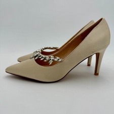 Preços baixos em Sapatos de Casamento de Champanhe em Salto Alto