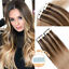 thumbnail 13 - US CLEARANCE Tape In 100%Real Remy Human Hair Extensions Skin Weft Ombre/Caramel