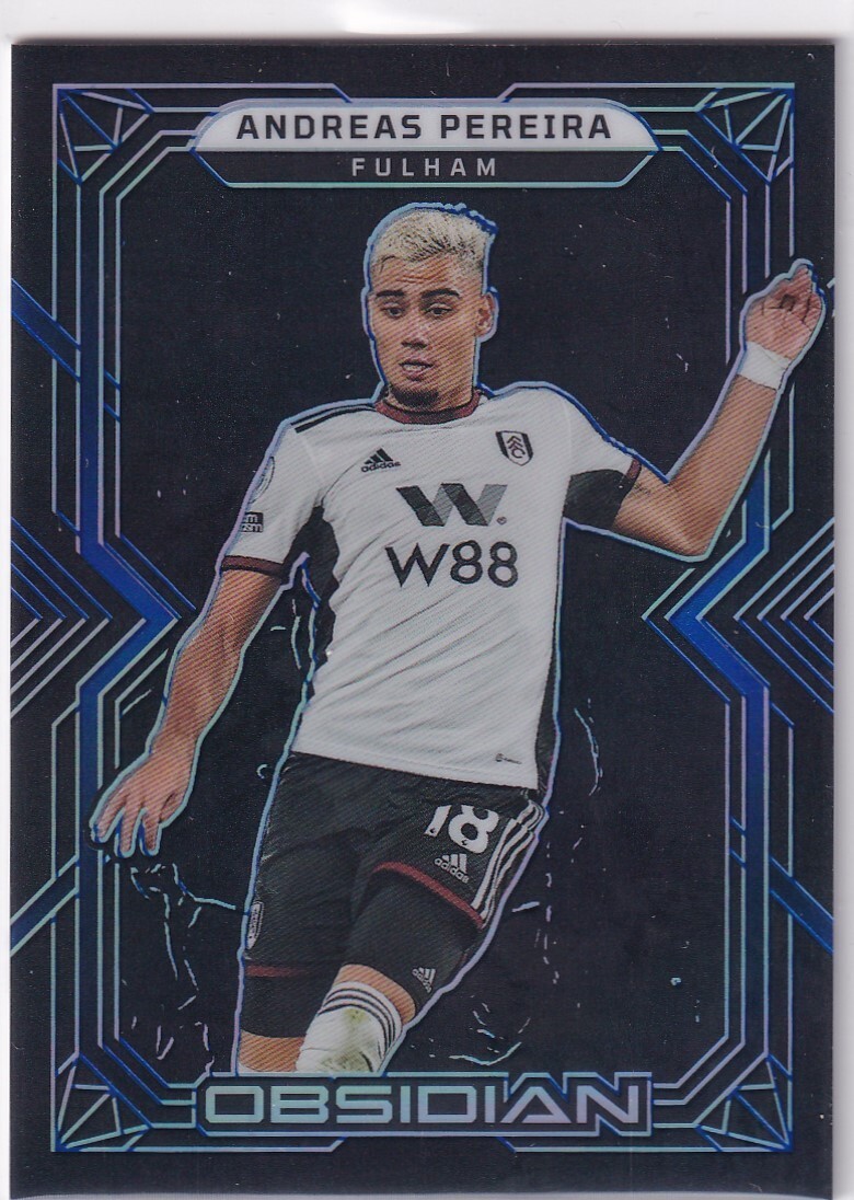 Panini Obsidian Premier League 2022/23 Nr. 48 Andreas Pereira Blue