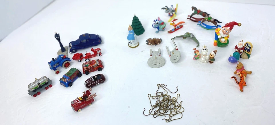 Lote de 25 adornos miniatura sello vintage surtidos Foto 4 de 4