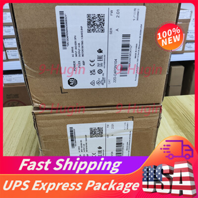 D&D PLUS FIBER （４箱） Allen-Bradley 22D-D4P0N104 PowerFlex 40P AC Drive New Sealed Free