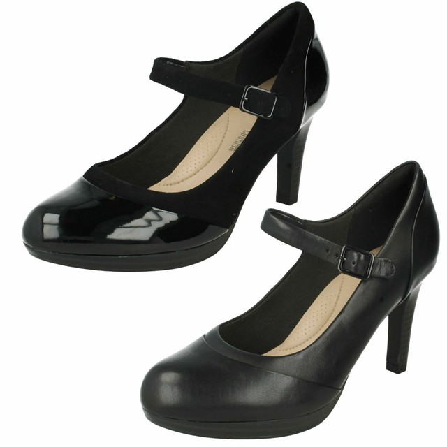clarks high heel pumps