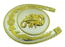 Scorpion Belt Buckle Western Rodeo Gold Silver Metal High Quality Escorpi ns