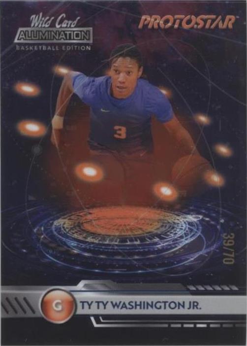 2021-22 Wild Card Alumination - TyTy Washington Jr. #PS-17 - 1 of 2