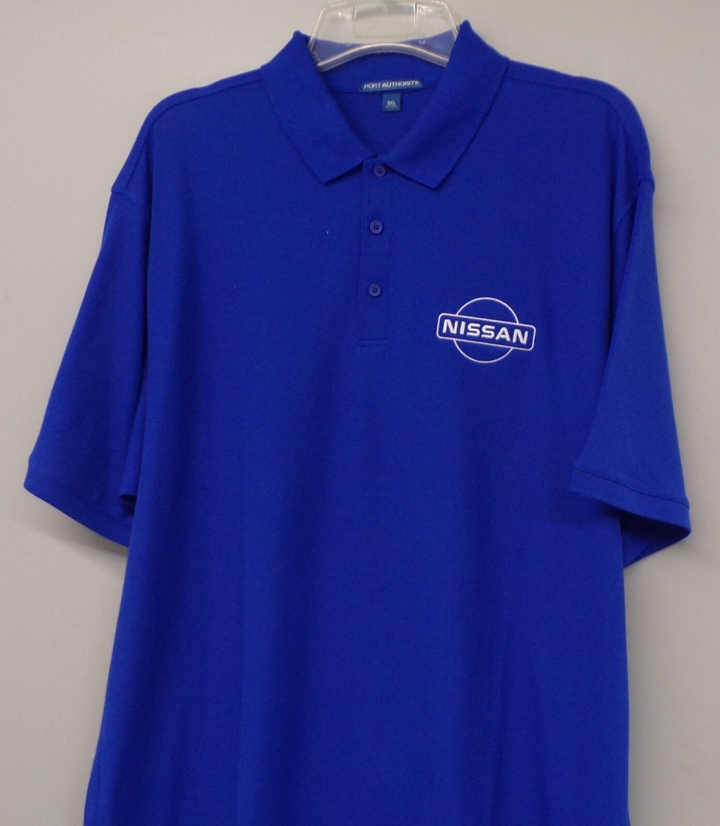 Nissan Motors Mens Embroidered Polo Golf Shirt XS-6XL, LT-4XLT New