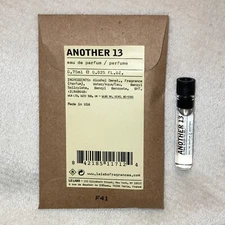 Le Labo Another 13 Eau de Parfum EDP Sample Vial .025oz, .75ml New in Pouch