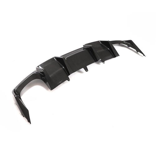 REAL CARBON For Audi A4 S-line S4 B8.5 2013-16 Rear Bumper Diffuser Lip Spoiler - Bild 9 von 12
