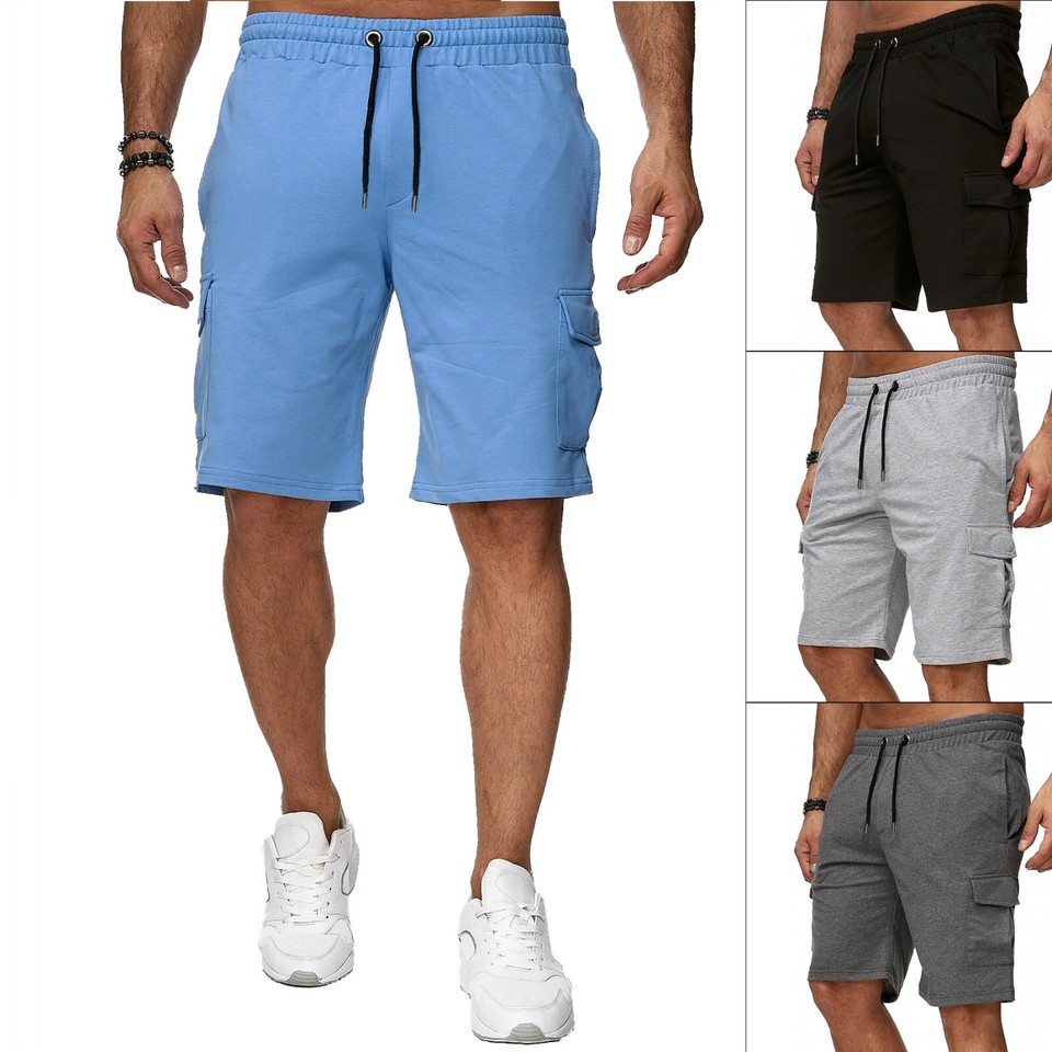 Pantalones Cortos Informales Multibolsillo Baloncesto Deportes Gimnasio Fitness Carga Entrenamiento