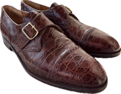 Echtes Crocoleder Herren Schuhe von Plinius