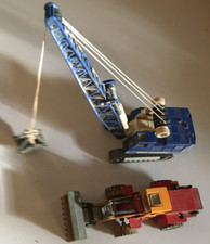 1:55 siku Seil Bagger Menck Gabelstapler Kalmar Mini Radlader Zettelmeyer