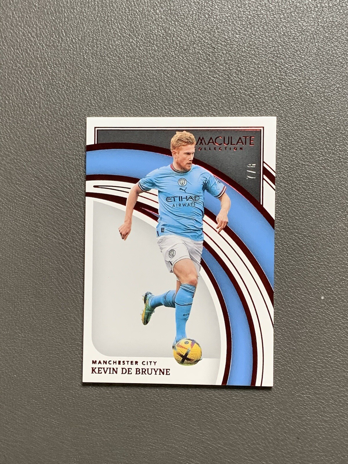 2022-23 PANINI IMMACULATE COLLECTION SOCCER KEVIN DE BRUYNE/8
