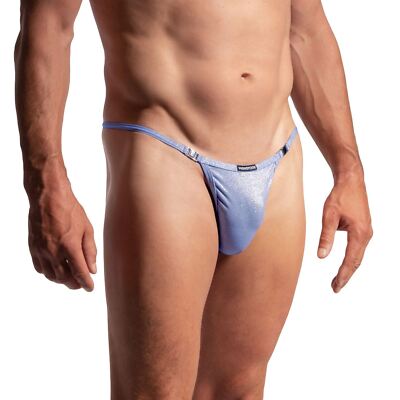 Manstore M2290 Stripper String mens underwear thong brief quick release shimmer