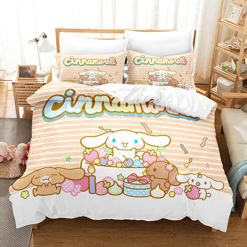 Cinnamoroll Series Duvet/Quilt/Doona Cover Single/Double/Queen Size Bedding Set - Bild 16 von 49