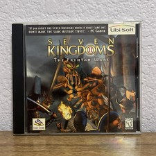 Seven Kingdoms II The Fryhtan Wars PC CD-ROM Game 1999 Ubisoft