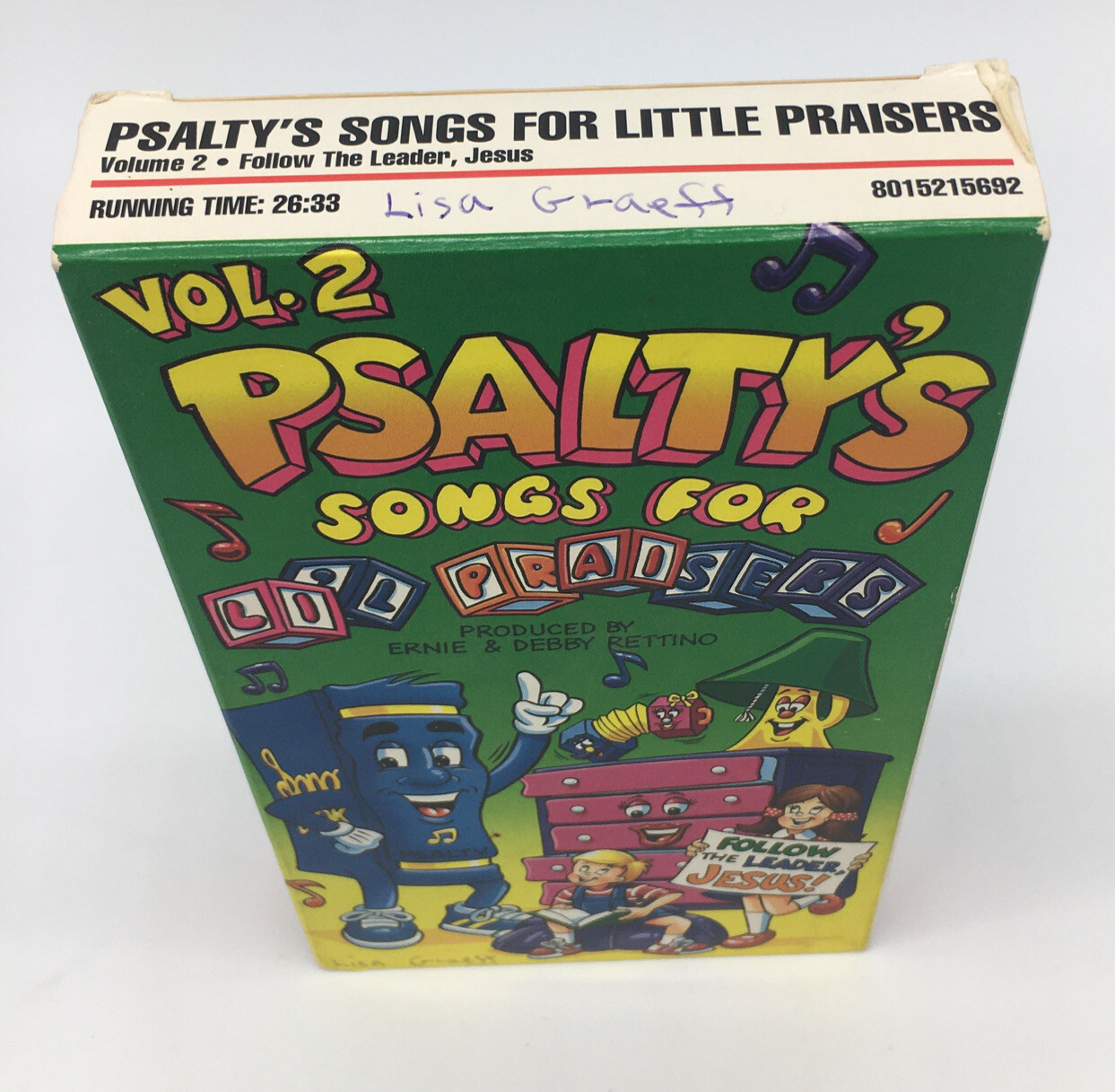 Psalty's Songs For Little Praisers Volume 2 VHS Christian Jesus
