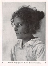 Maria von Wilhelm von Gloeden - Taormina - 1909 - Historische Aufnahme ~11x15cm