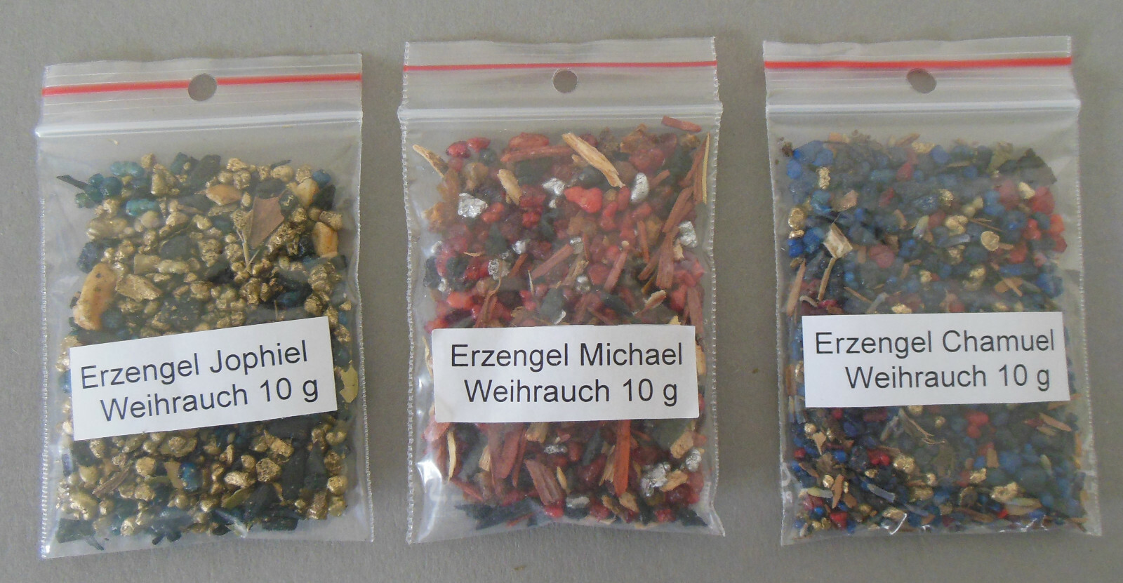 (178€/kg) Erzengel Weihrauch 3x10g Jophiel Chamuel Michael Engel Räuchermischung