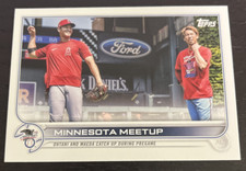 2022 Topps Series 1 - Minnesota Meetup - Shohei Ohtani / Kenta Maeda - #122