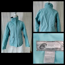 Cloudveil Vented Mid-weight Lined Jacket Women's Medium Light Blue Inv#z3994