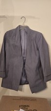 2 Blazers GREY  BLACK small womens with Lining And Pockets