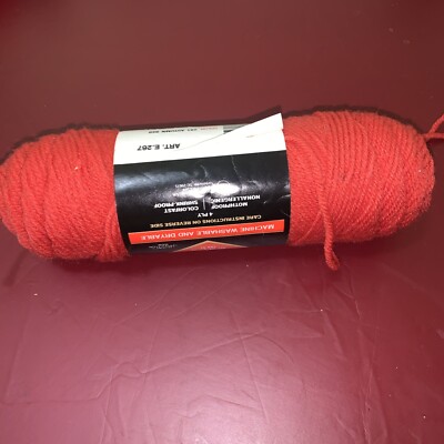 Red Heart Classic 281 Autumn Red | eBay