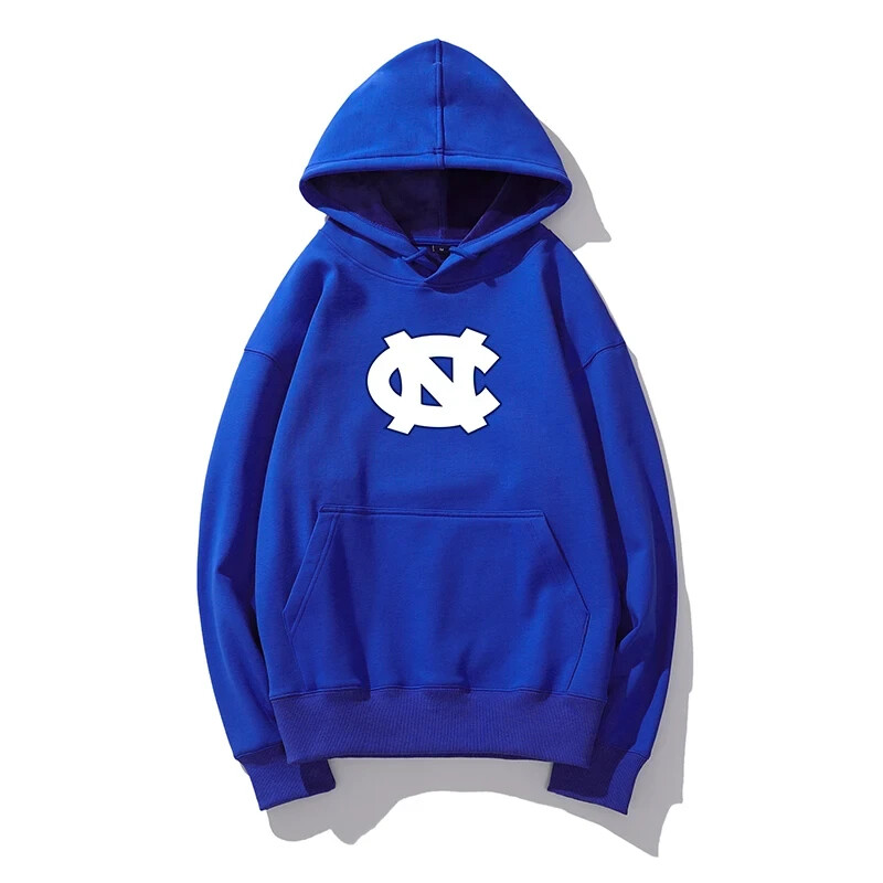North Carolina Hoodie Large Blue UK