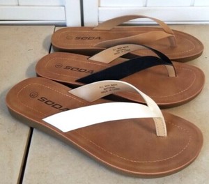 soda thong sandals