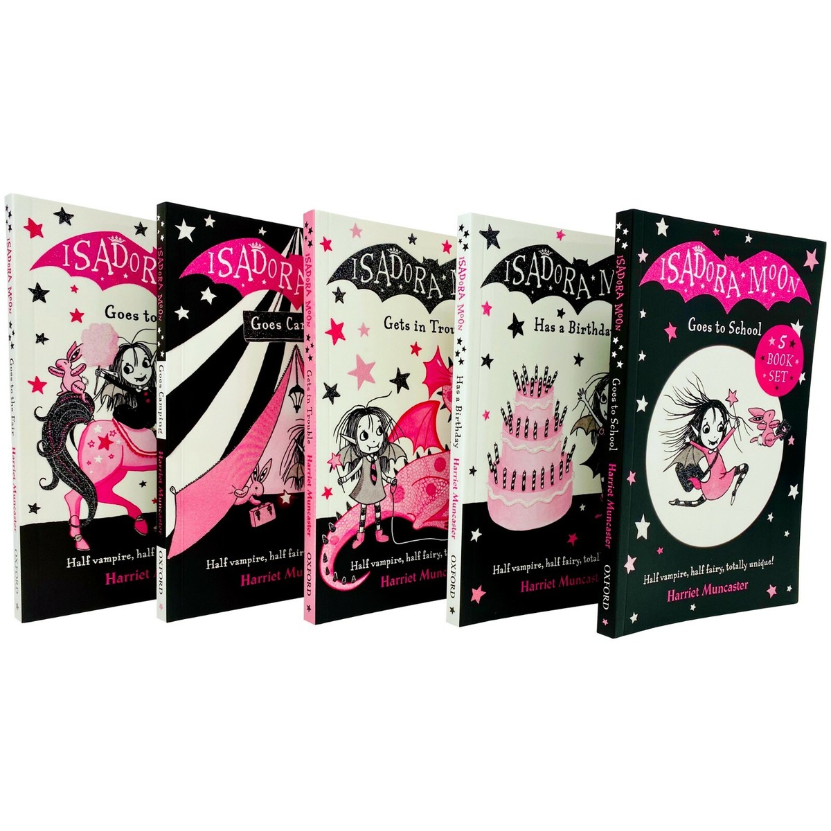 Isadora Moon 5 Books Collection Set by Harriet Muncaster | eBay