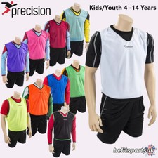 FOOTBALL TRAINING BIBS JUNIOR KIDS YOUTHS SOCCER SPORTS TEAM BIB MESH VESTS