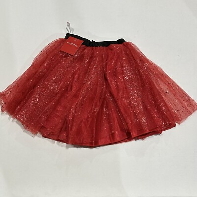Girls' Light Up Tutu One Size Red Wondershop