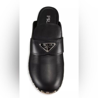 PRADA Studded Leather Clogs | eBay PRADA Studded Leather Clogs | eBay