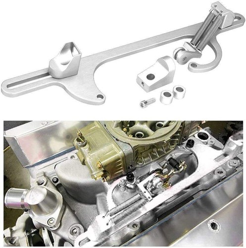 Throttle Cable Carb Bracket For Holley 4150 4160 Carburetor 350 SBC Aluminum ⭐⭐⭐ - Picture 13 of 14