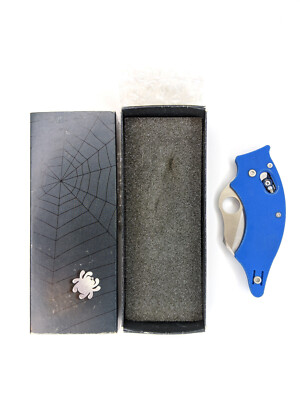 New Spyderco /Dodo /Blue G10 /S30V Serrated /C80GSBL /Discontinued rare