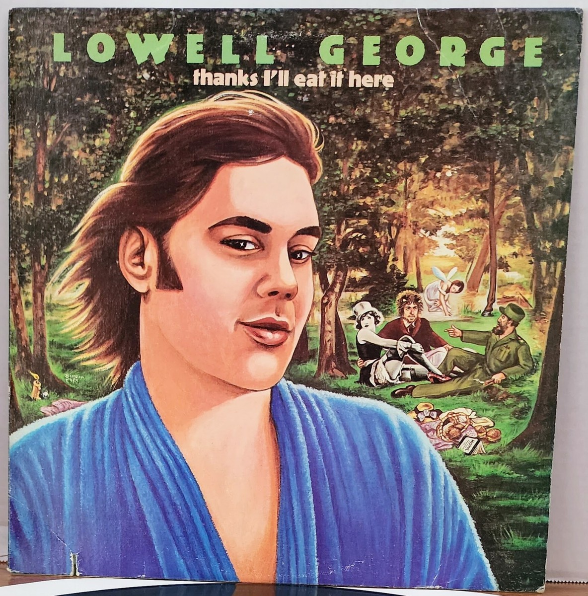 Lowell e Thanks I'll Eat It Here 帯付 Lowell George Thanks I'll Eat It Here Vinyl LP Warner Bros