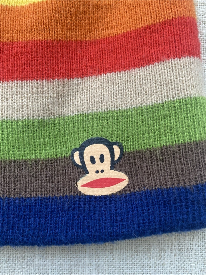 Gorro Paul Frank for Target Youth Monkey multicolor a rayas Foto 2 de 4