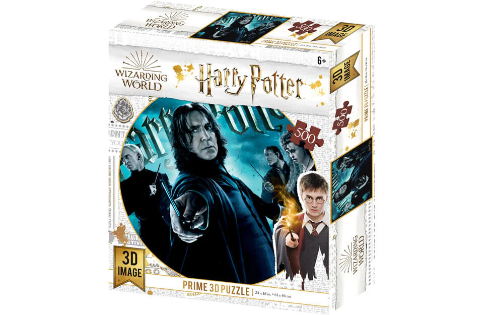 Kidicraft HP32555 Harry Potter 'Slytherin' 500 Piece 3D Jigsaw Puzzle