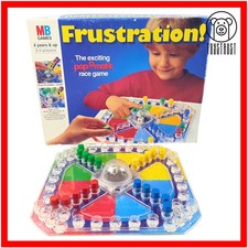 Frustration Board Game MB Games Pop-O-Matic Race Classic Family Vintage 1994