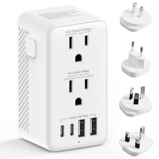 1200W Voltage Converter US to Europe, 220V to 110V Power Converter for Europe...