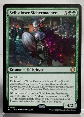 Magic - Selbstloser Sichermacher - Rare/Kreatur, Elf - Lorwyn Eclipsed - DE/NM