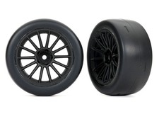 Traxxas 9375 Tires & wheels black wheels 2.0 ...