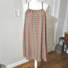Nymphe Bohemian Printed Sundress with Drawstring neck #371