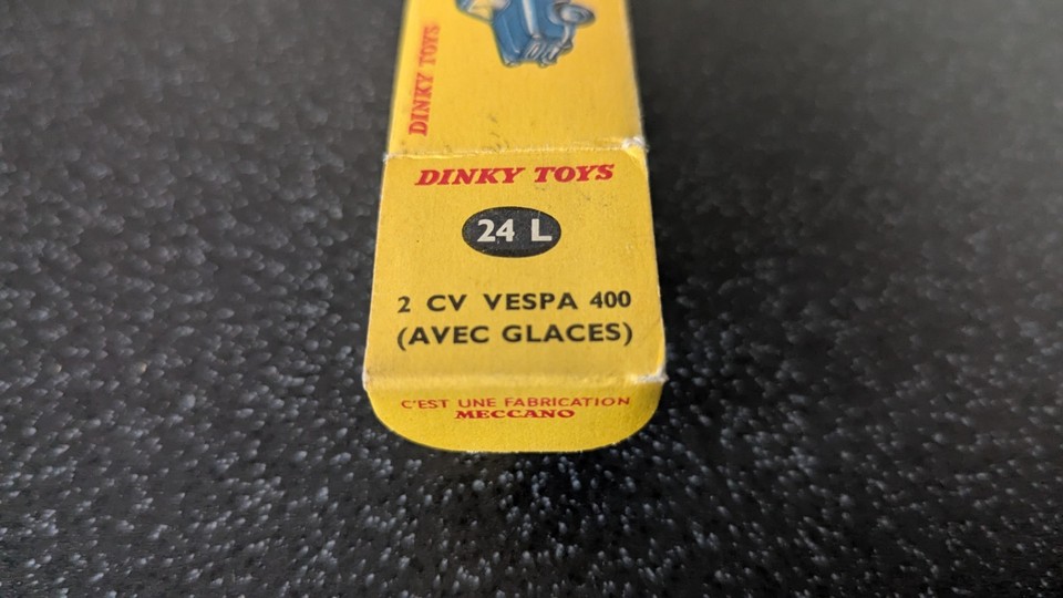 Dinky Toys 24L - 2CV Et Vespa 400 - Boîte D'origine MIB - Miniature De Collection